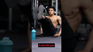 6 Pack Abs Home Workout🔥 #shorts #short
