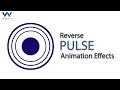 Create Reverse Pulse Effect Animation Using CSS | CSS Animation Effects | Pure CSS