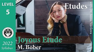 Joyous Etude, by M. Bober - RCM Repertoire Gr.5, Etude