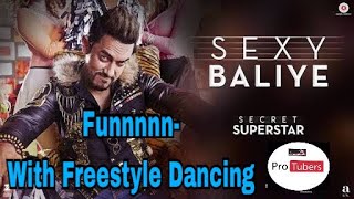 Sexy Baliye Dance Cover,   Aamir Khan,   Mika Singh,  Secret Superstar,   The Dance Company India,