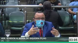 Explicações Pessoais - Ver. Robson Siqueira na 10° Sessão Plenária Ordinária