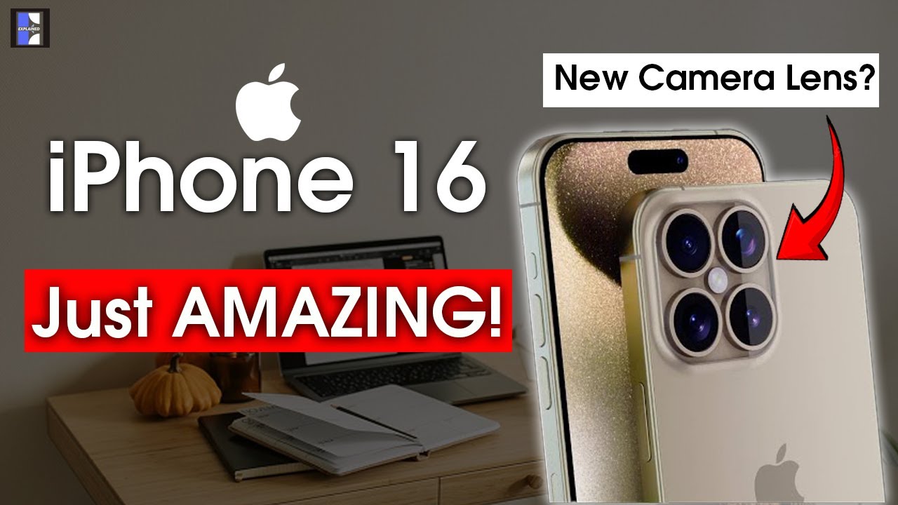 IPhone 16 Is Going To Be AMAZING! New Camera Lens? - YouTube