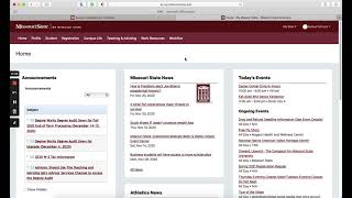 MSU Explained: How to Access My Missouri State