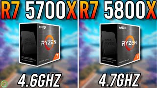 Ryzen 7 5700X vs Ryzen 7 5800X - 0.1GHz Difference