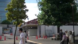 【HD】京王線調布駅南口の様子(地下化前) View around Chofu starion, Keio Line