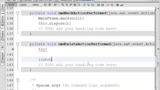 Insert Delete Update MySQL on Netbeans using Java Language