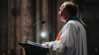 Dom- und Stadtdechant Msgr. Kleine am Karnevalsgottesdienst im Kölner Dom