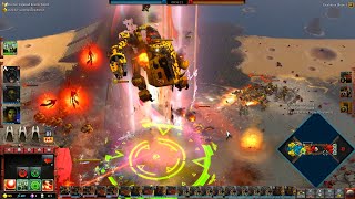 Epic Battle: Space Marines vs Orks, 3v3, Hard AI - Warhammer 40K: Dawn Of War 3 - Deathwatch Mod