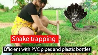 How to solidify by PVC plastic pipe and plastic