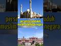 Persentase penduduk muslim di berbagai negara #shorts #islam #viral video #dunia