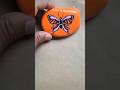 easy rock painting ideas #shorts #ytshorts #shortsfeed #butterfly #drawing #stone