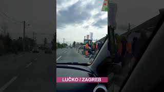 Radovi u Lučkom / Stara Karlovačka #shorts