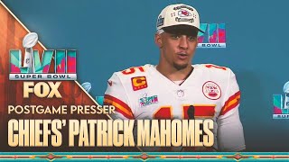 Super Bowl LVII: Chiefs' Patrick Mahomes' postgame presser