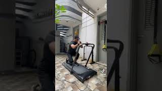 3 Latihan Olahraga menggunakan Treadmill Elektrik Walking Pad harga 2 jta'an