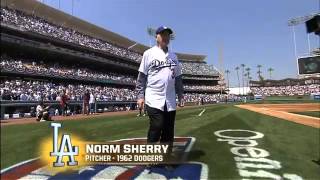 2012/04/10 Dodgers honor '62 team