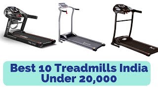 Best Treadmills Brands For Home in India 2021 Under ₹ 20,000