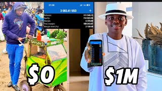 YOUNG FOREX MILLIONAIRE! STREET VENDOR TURNED FOREX GURU ! THE STORY OF BLUE BULL FX