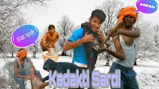 Kadakti Sardi Ka Kher  || The NRI Videos ||  Marwadi COMEDY. || #vines