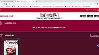 RB Digital Tutorial - Registration and Browsing Inventory | Bad Axe Area District Library