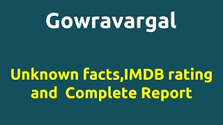 Gowravargal |2010 movie |IMDB Rating |Review | Complete report | Story | Cast