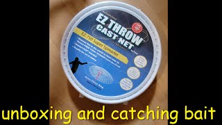 EZ CASTING NET, unboxing/using
