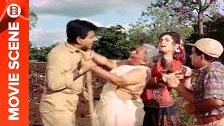 Dilip Kumar's Mother Beats Him Badly - Ram Aur Shyam