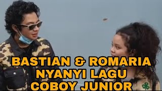 LUCU BANGET, BASTIAN \u0026 ROMARIA NYANYI LAGU COBOY JUNIOR