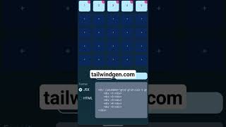 Generate tailwind grids easily 😃 #trending #tailwindcss