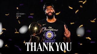 Anthony Davis Lakers Tribute Video