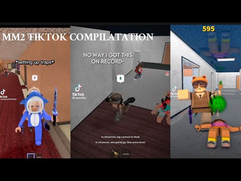 Mm2 Tiktok Compilation 1 Youtube