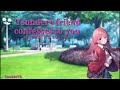 ASMR Tsundere friends confesses to you [F4A] [Friends to lovers]