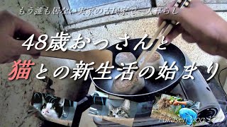 【フカセンvlog第177話】里芋初収穫！告知あり。16年ぶりの帰国で、もう誰も居ない実家の古民家で猫と一人田舎暮らし。