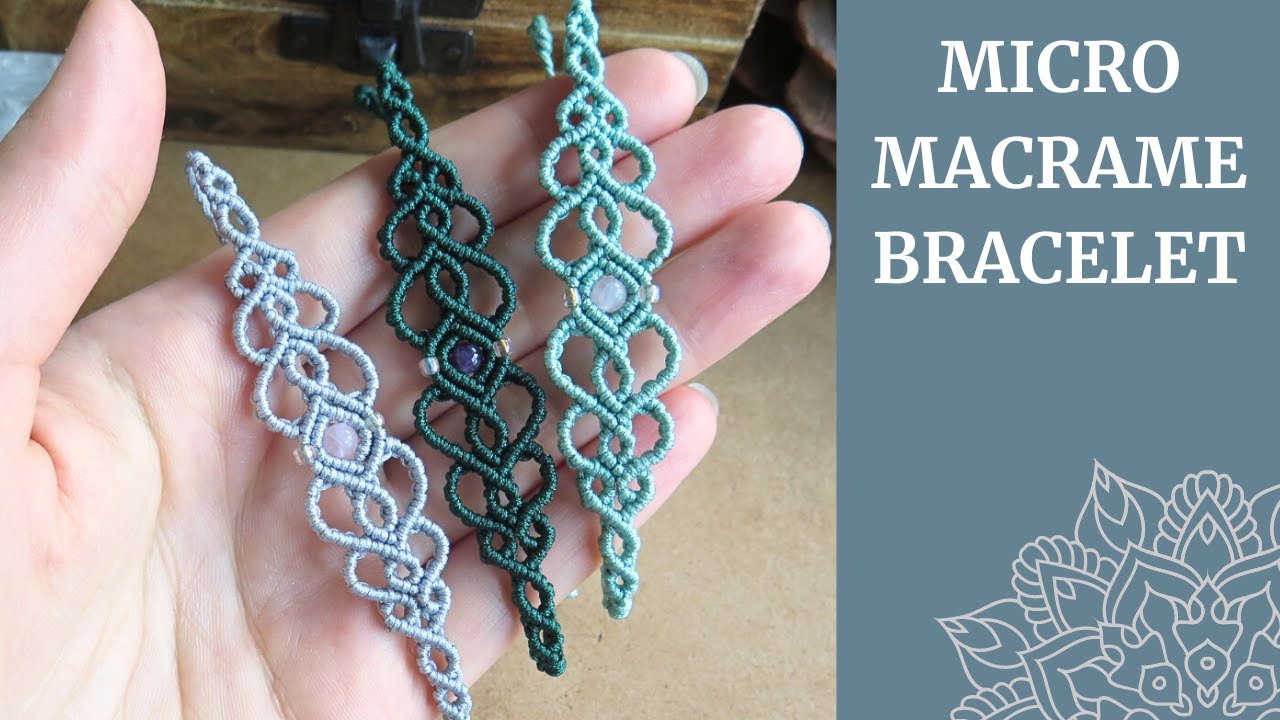 Micro Macrame Jewelry Patterns