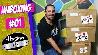 UNBOXING recebidos Hasbro do Brasil 😎 A nova parceira do canal !