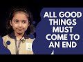 All Good Things Must Come to An End | Speech by Devanandhini | Aura Global School Kodungallur