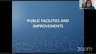 2022 CARES Act Conference: Basically CDBG-CV, Day 1, Session B: Public Facilities and Improvements