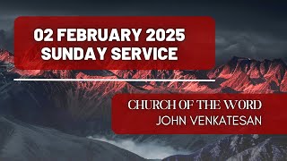 02 February 2025 | Live Sunday Service