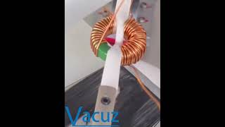 High Precision Vacuz Automatic Common Mode Toroidal Coil Inductor Crochet Hook Winding Machine Price