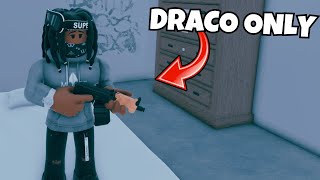 I slid on OPS with the DRACO ONLY in THIS SOUTH BRONX ROBLOX HOOD RP GAME