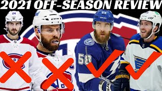 2021 NHL Off-Season Review - Montreal Canadiens