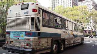 MTA | 2007 MCI #3373 On The BXM8 Leaving 26th Street Bus Stop