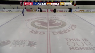 2019 CWG - Ringette - Game 10 - AB vs NB