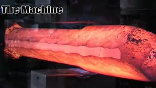 Dangerous Biggest Heavy Duty Hammer Forging Process, Fastest Hydraulic Steel Forging Machine