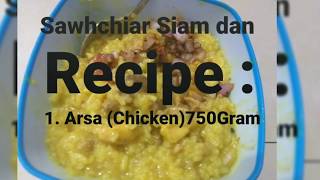 Sawhchiar siamdan awlsam | How to make Mizo special Dish 'SAWHCHIAR'