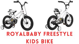 Royalbaby Freestyle Kids Bike 12-18 Inch, Ages 3-9, Multiple Colors