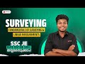 Day 1 | Surveying | SSC JE Rapid Revision Series 🔥| SSC JE Civil