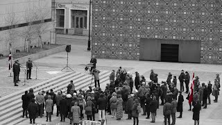 Atvadīšanās no Bruno Javoiša 11. februārī, Rīgā / Commemorating Bruno Javoišs on February 11 in Riga