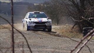 Škoda Motorsport - test před Valašskou rally