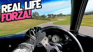 Race driver POV in my MX-5 Miata @ Broadford Raceway