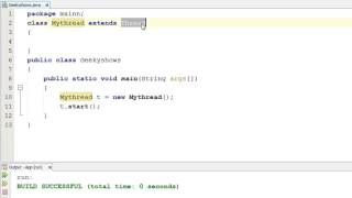 307. Not overriding run Method in Java Programming (Hindi)